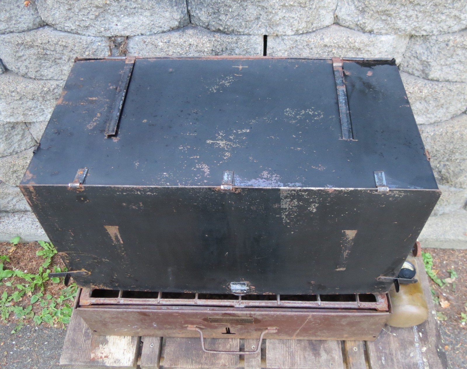 Prentiss Wabers Auto Cook Kit Camping Cookstove Vintage MODEL 3 – Rare UNTESTED