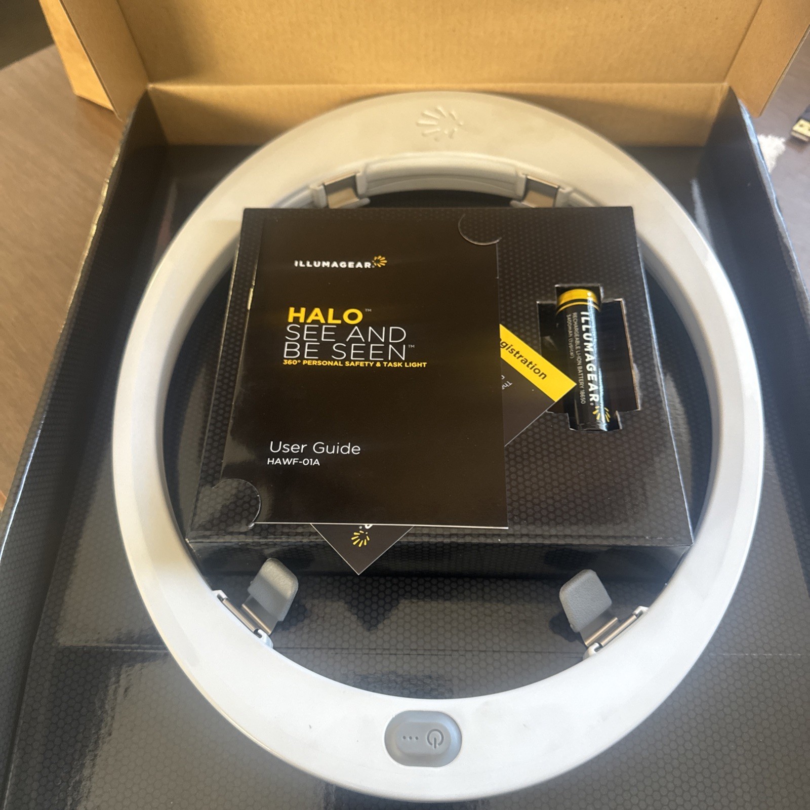 Illumagear Halo 360 Personal Safety & Task Light System For Hard Hat HAWF-01A