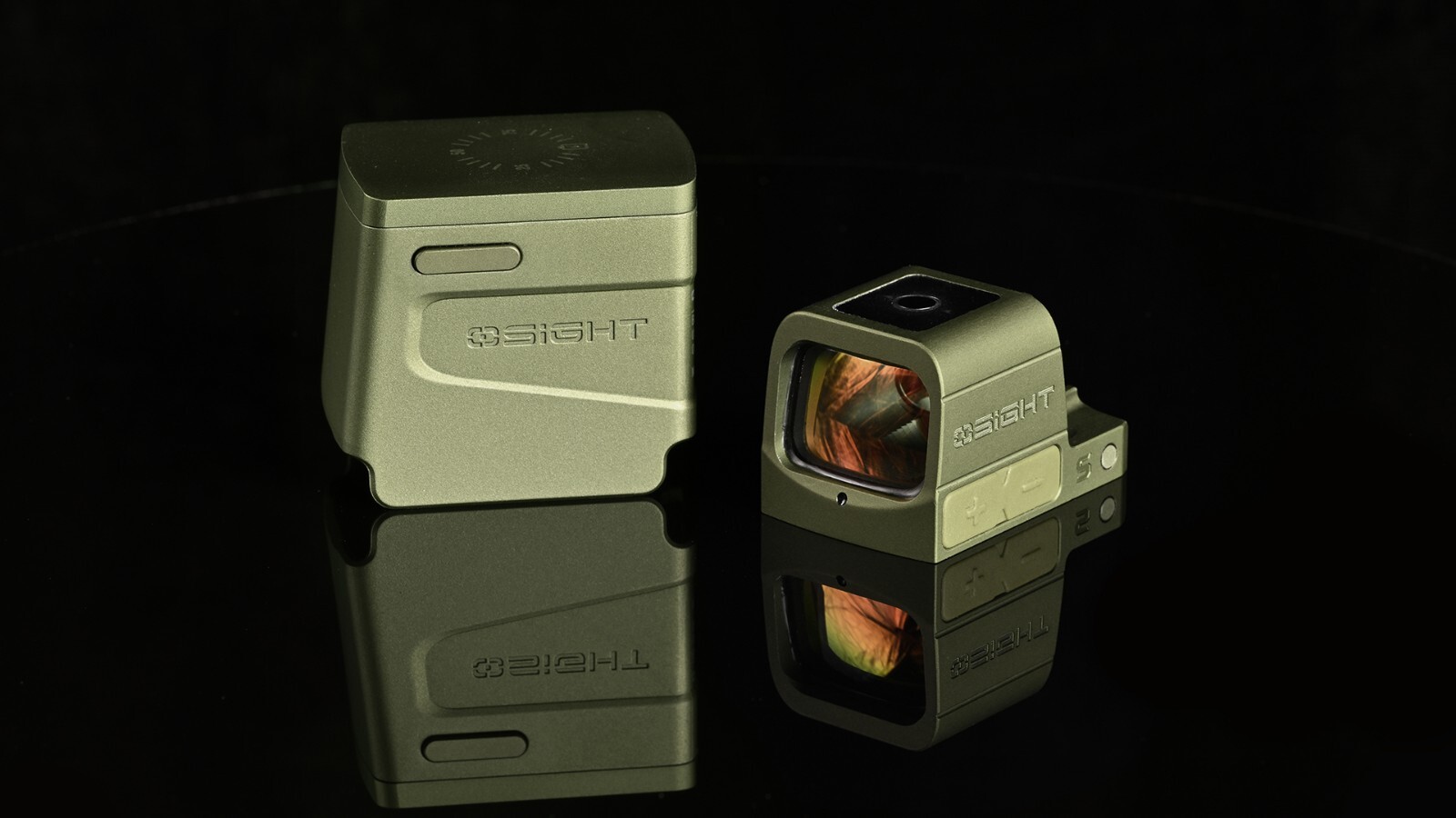 Olight Osight S 2 MOA Dot/32 MOA Circle, OAL Material, Red 2 MOA Dot, Olive Gree