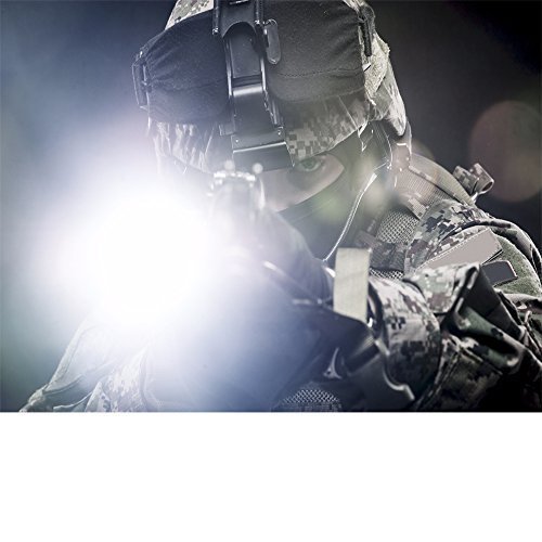 Tactical Flashlight 5 Modes LED 18650 Zoom Light Best Gift for Men – 2 PACK
