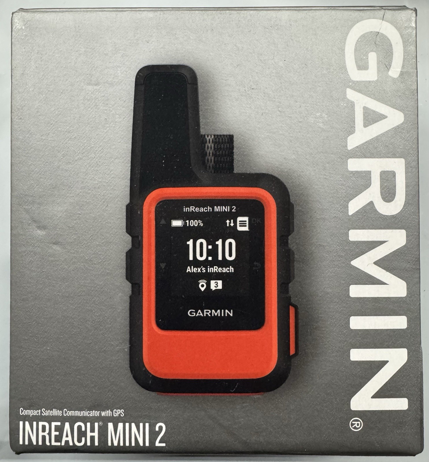 Garmin inReach Mini 2 Satellite Communicator – Flame Red