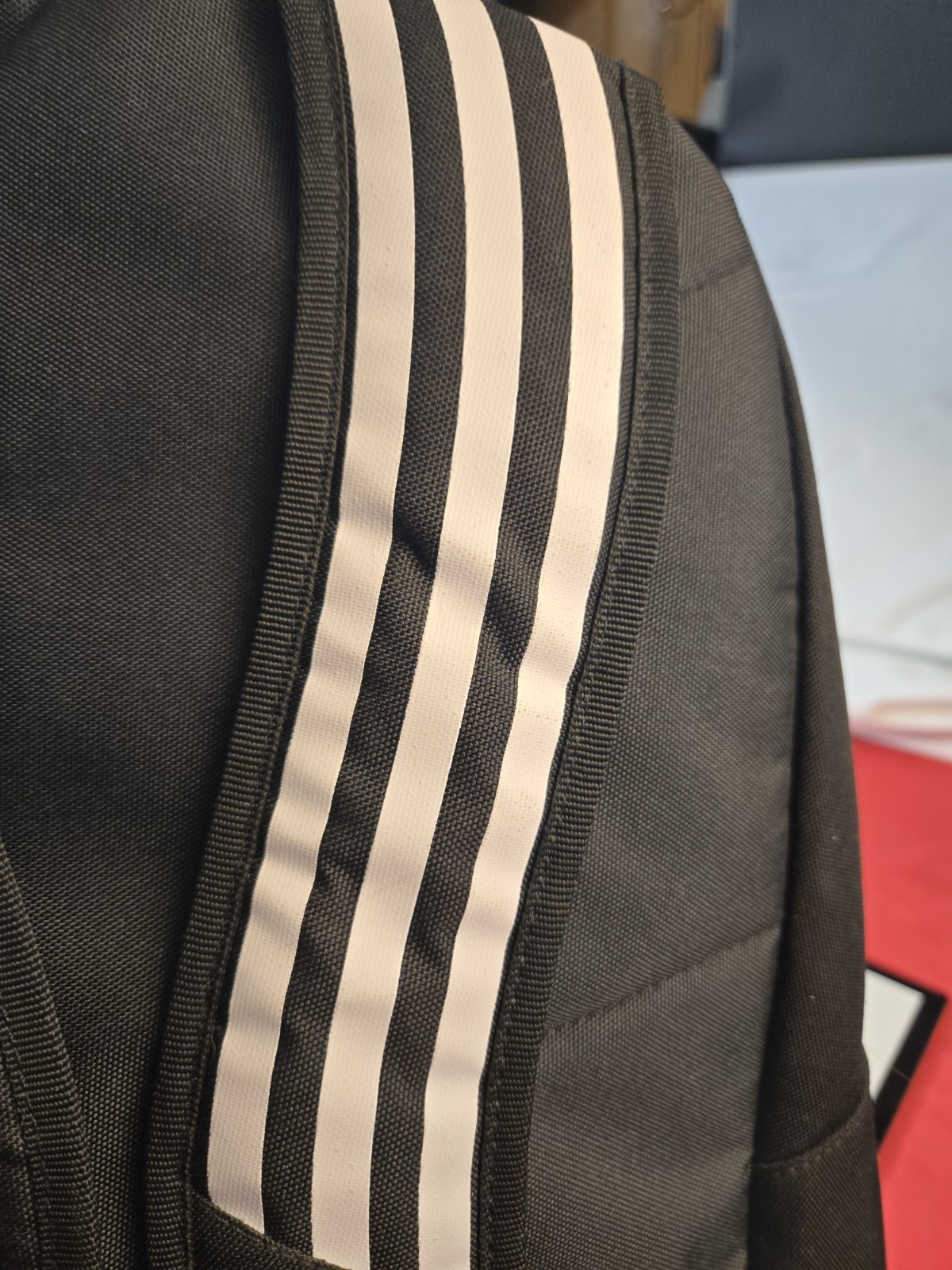 adidas Ironman 70.3 Hefei China Black Hiking Backpack Polyester Zip Reflective