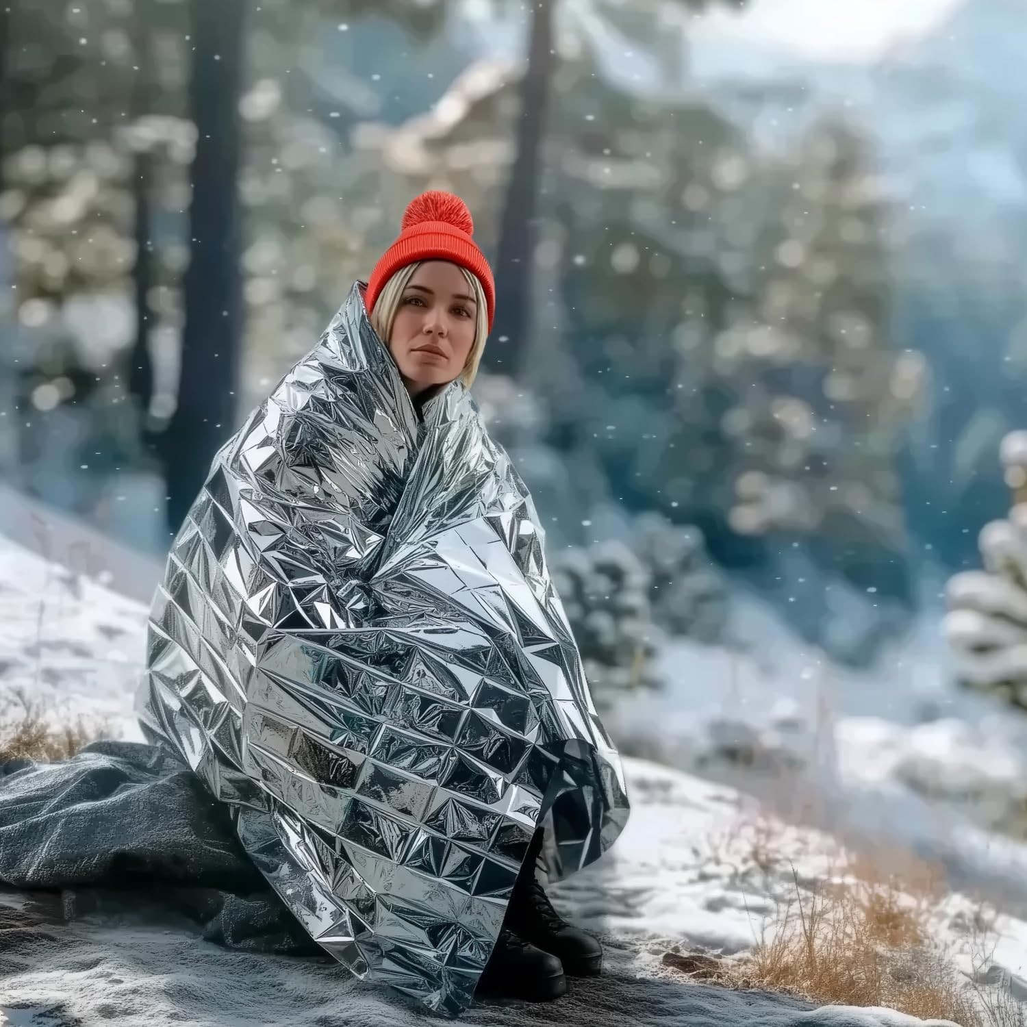 Emergency Blankets – Bulk Heat Reflective Blankets for Winter Surviva