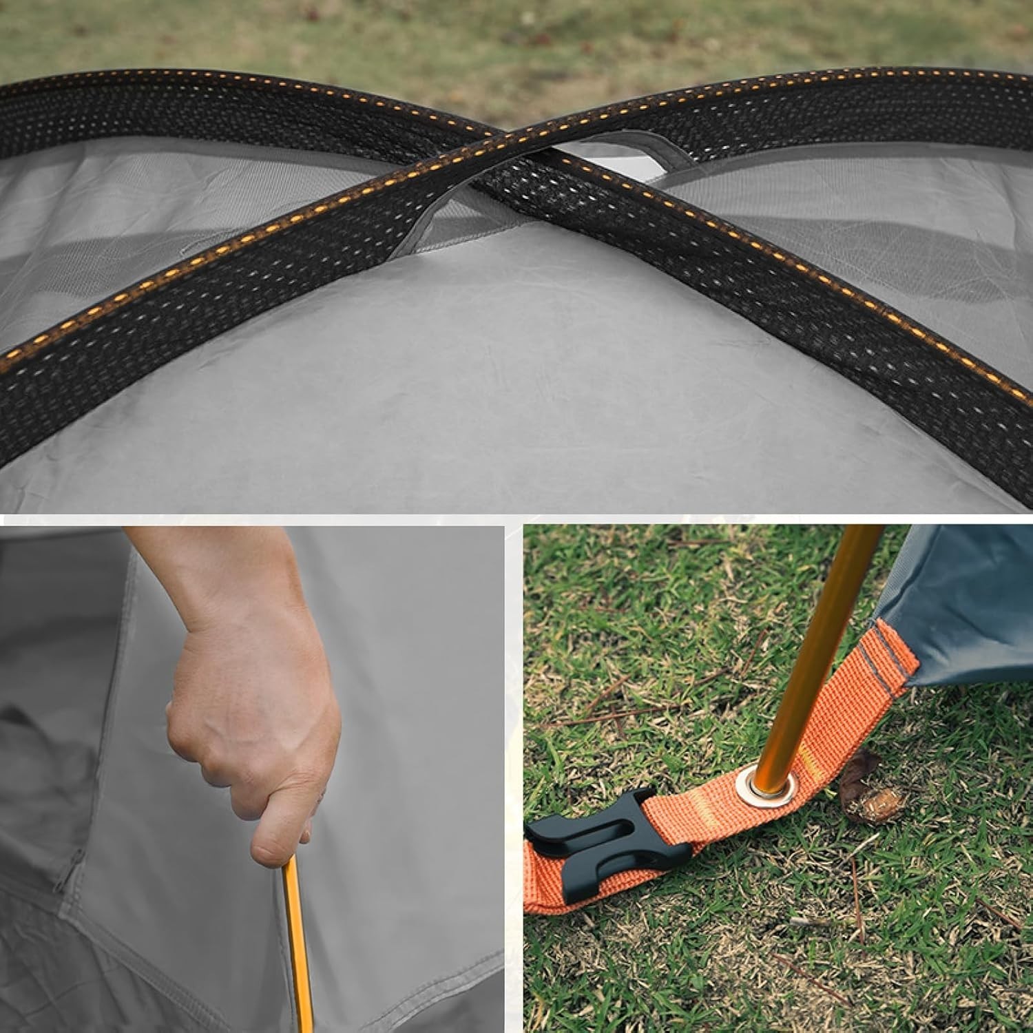 Lightweight Aluminum Tent Poles Replacement Kit for Ultimate Camping Adventure
