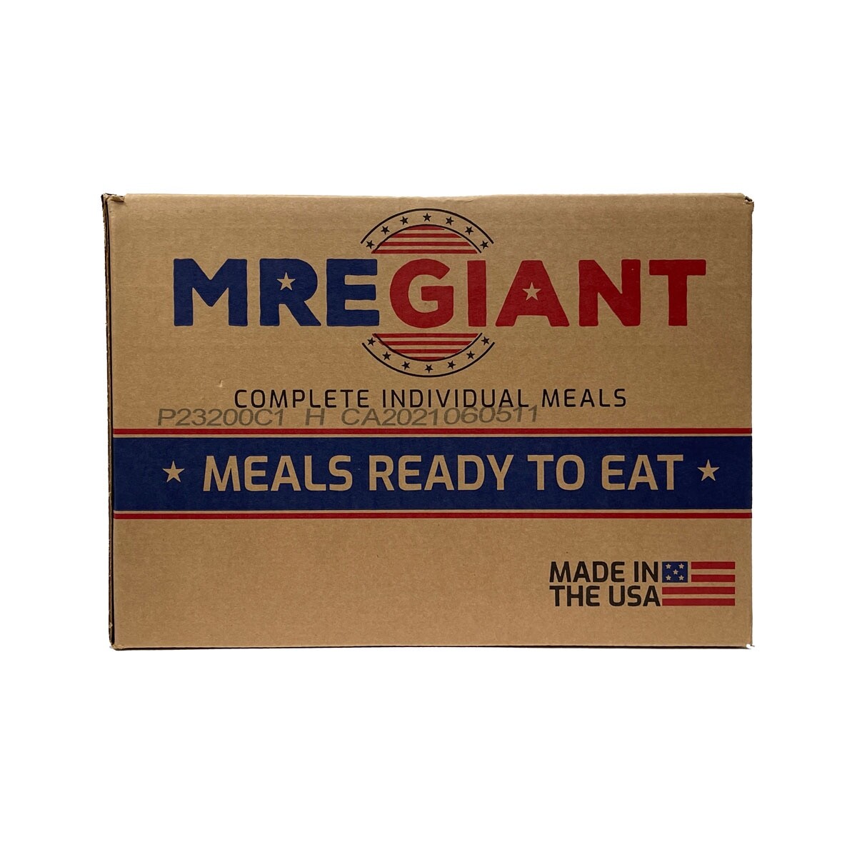 MRE Giant Meals Ready to Eat – 12ea. – 2023 pk/2028 expiration – 3 Menu Options