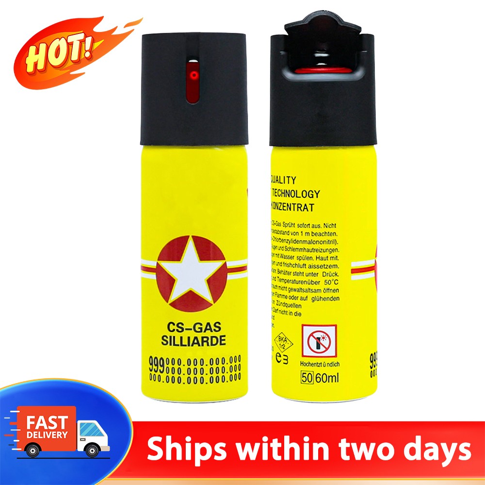 SABRE RED Pepper Gel Spray – Yellow Maximum Strength OC Spray, 10ft, 25 Bursts