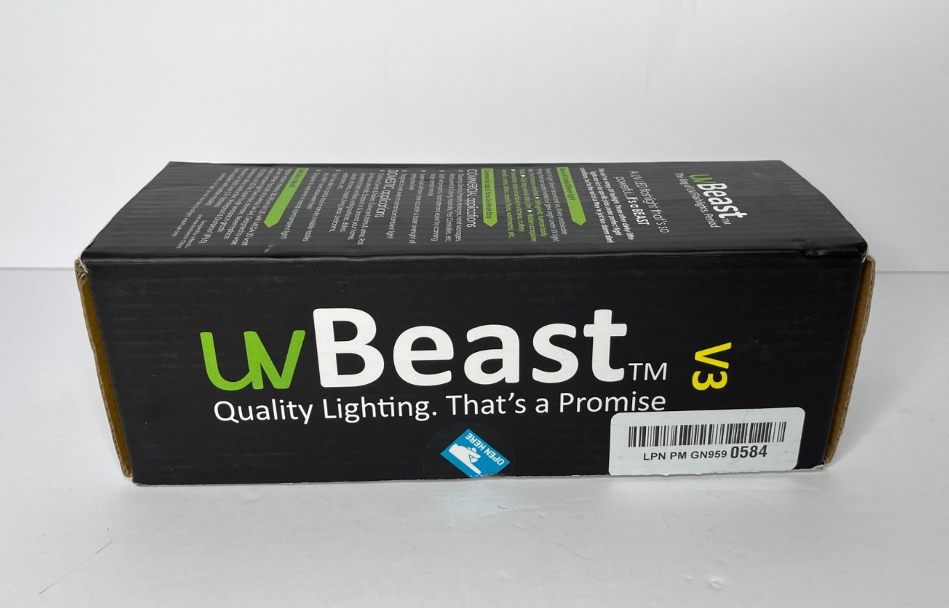 uvBeast V3 18650 Li-ion Light UV Flashlight