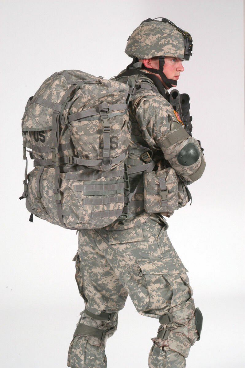 24PCS US MILITARY MOLLE II RIFLEMAN RUCK HIKING CAMPING OUTDOOR BACKPACK