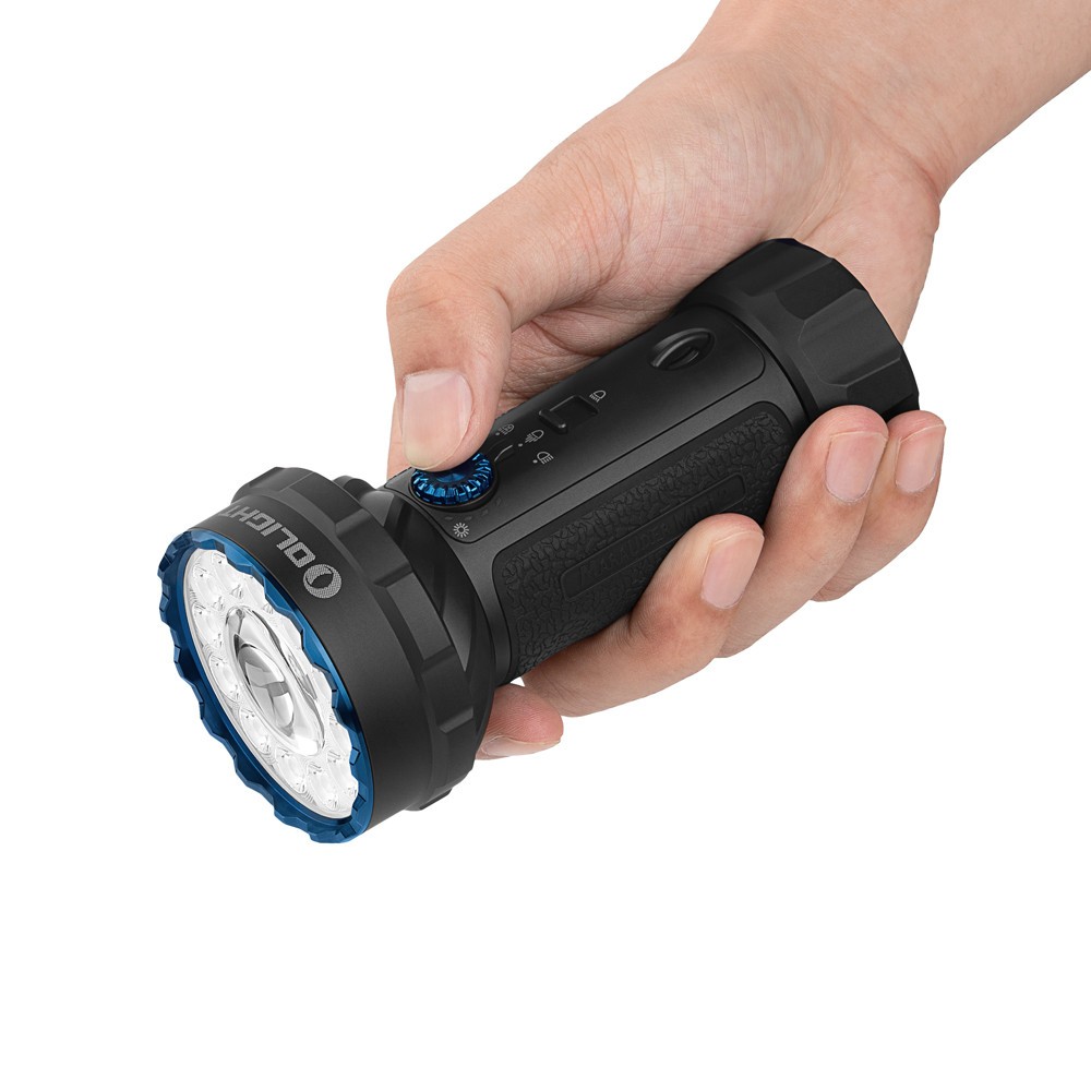 Olight Marauder Mini 2 Wide-Beam High-Intensity Flashlight, 10000 Lumens, 750 M