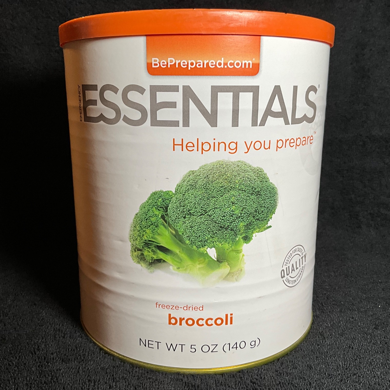 Emergency Essentials -Freeze-Dried Broccoli #10 Can 5oz -25yr Shelf-Life