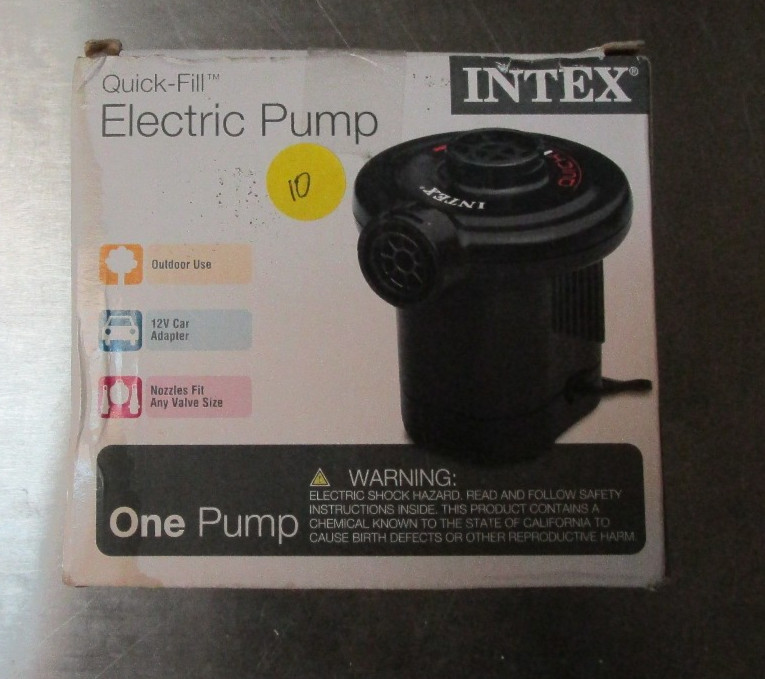 Intex Quick-Fill DC Electric Air Pump, 12V