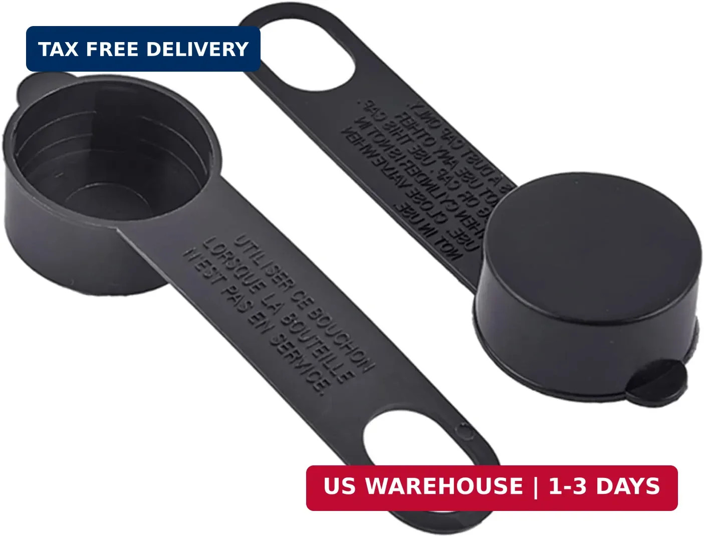 A.I.FORCE 2Pcs QCC1 Propane Dust Caps, LP OPD Filler Valve Dust Cap Strap, QCC1