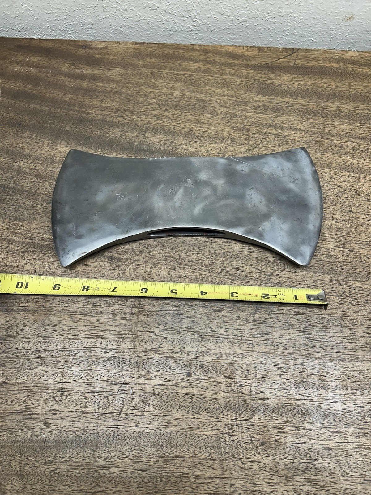Vintage Double Bit Axe Head Camping Woodcutting Tool Axe~ Marked 3-1/2 & CHINA