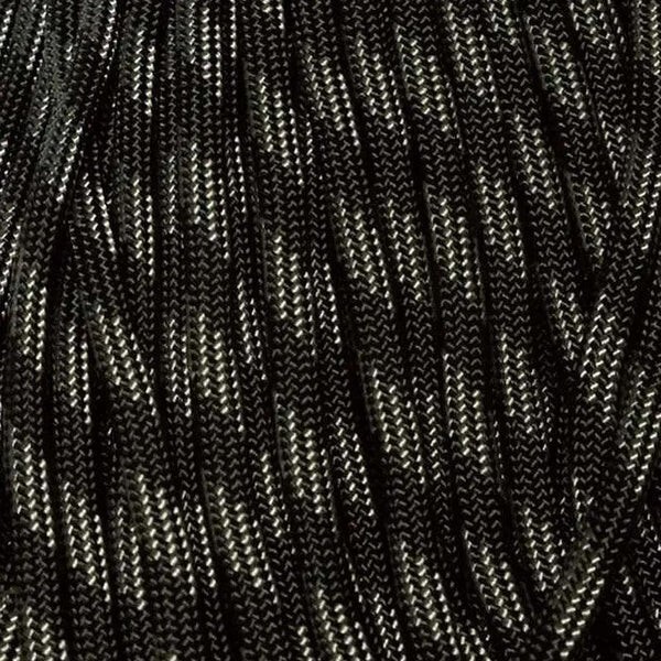 550 Paracord Touch of Gray 100 FT USA MADE same day shipping