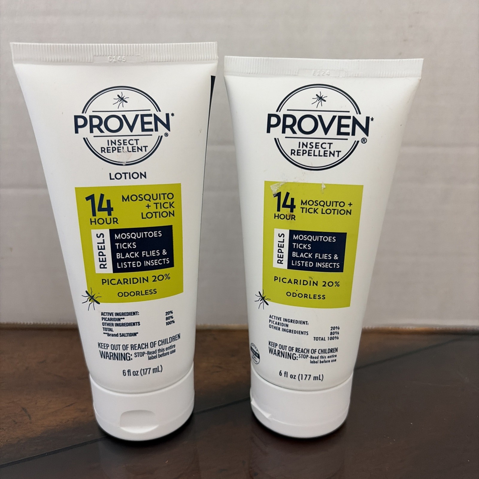 2 Proven Insect Repels Mosquito,Tick,Black Flies PICARIDIN 20% Odorless Lotion