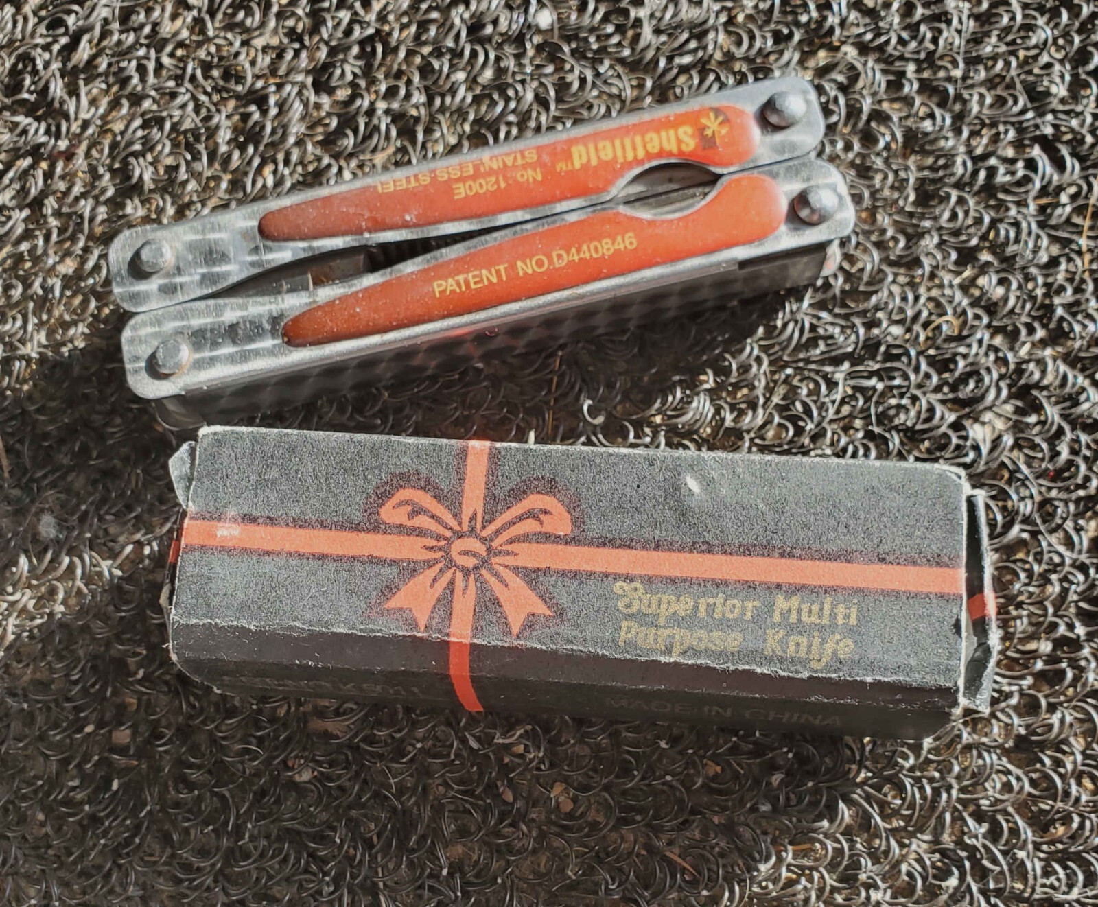 Multitool Sheffield 1200E Stainless Pliers Style AND New pocketknife multitool