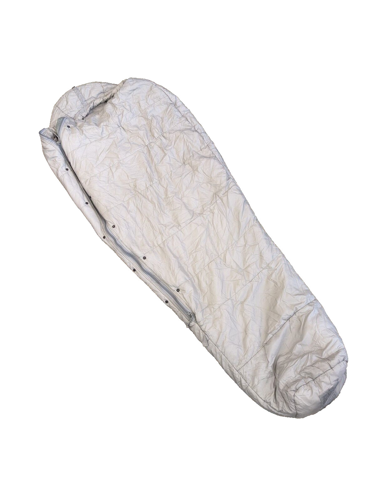 Very Good – US Military Intermediate Cold Weather Modular Gray Sleeping Bag USGI