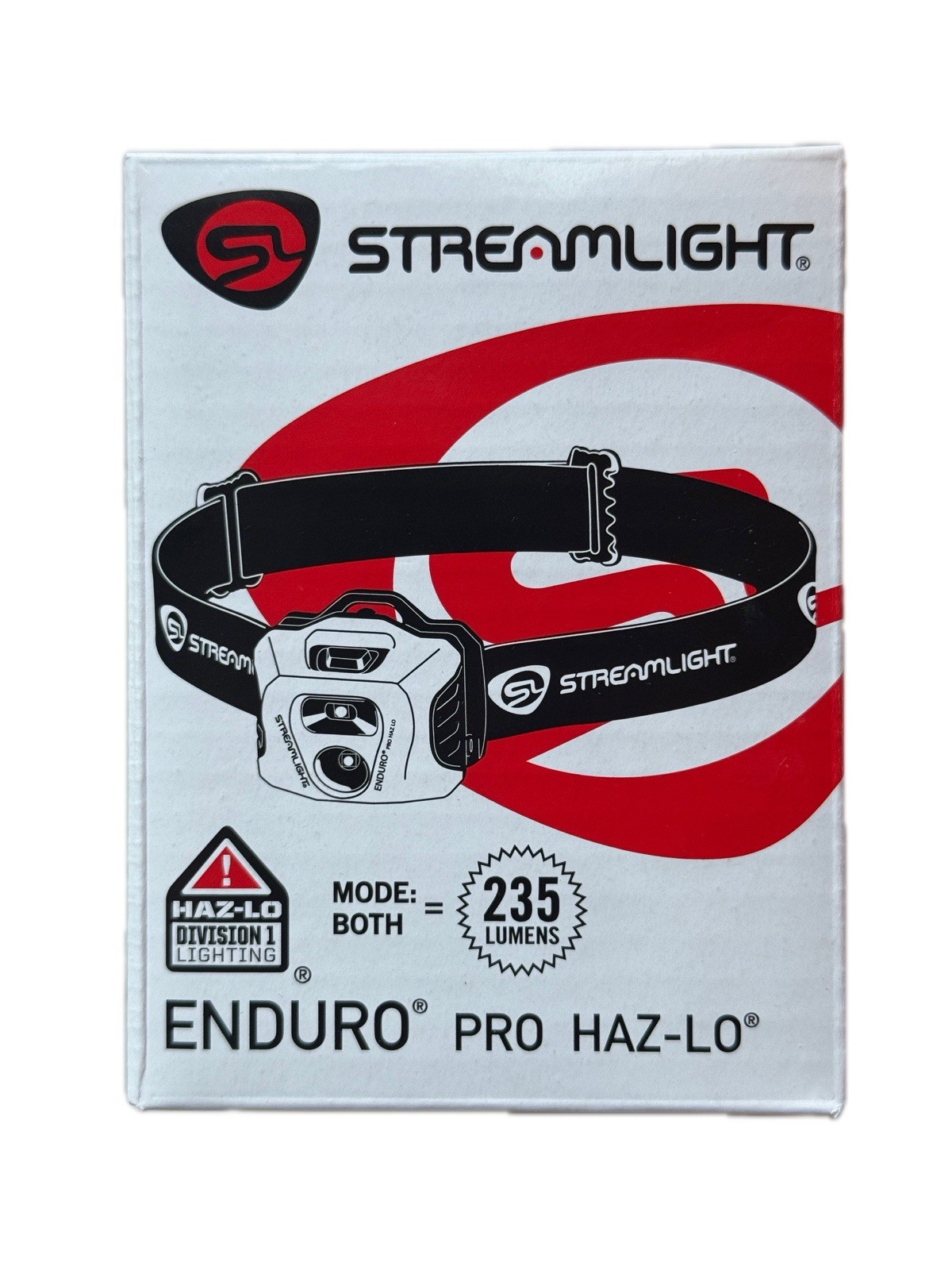 Streamlight 61424 Enduro Pro Haz-Lo Headlamp Flashlight 235 Lumens DIV 1 AAA