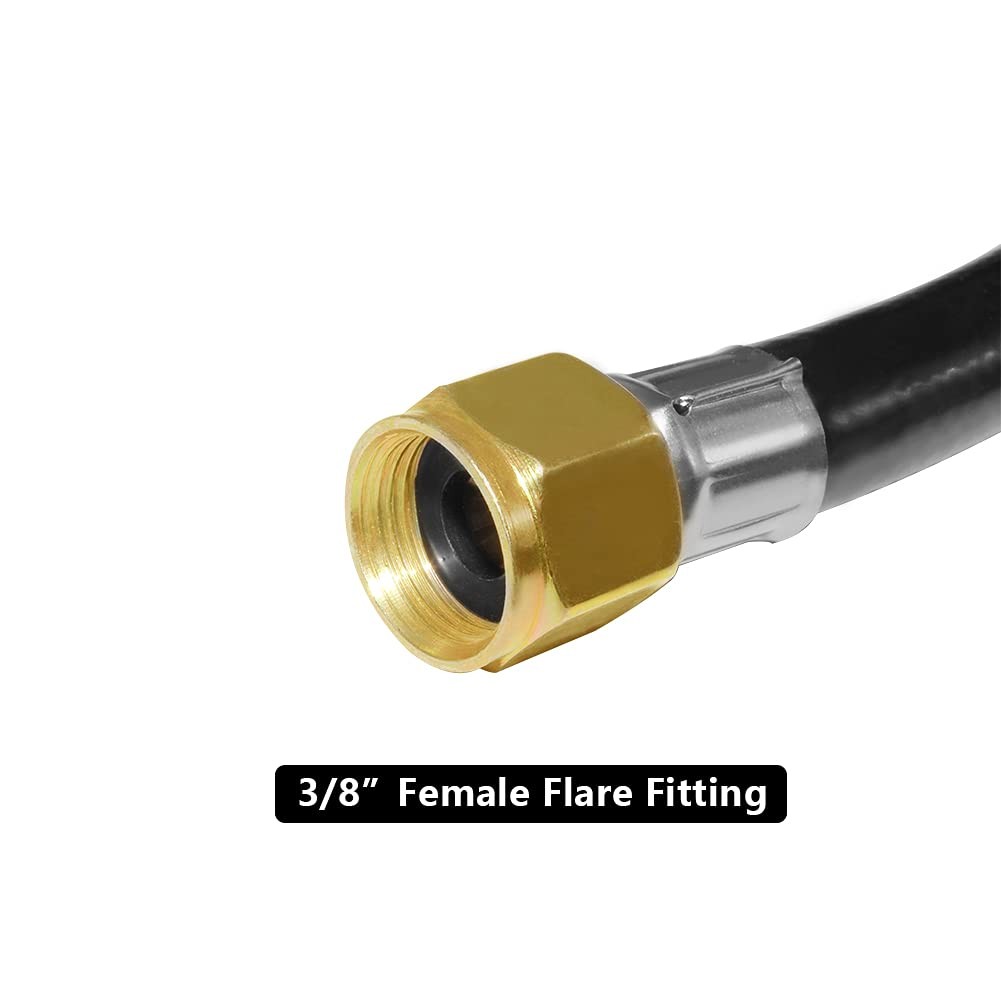 Hooshing 5FT High Pressure Propane 0-20PSI Adjustable Regulator