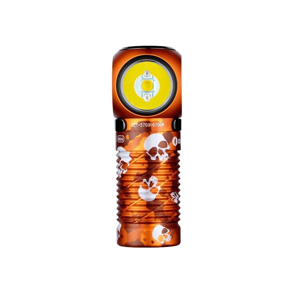 Olight Perun 3 Mini Ghost Blaze CW Headlamp/Flashlight, Red/White Light, 1250 LU