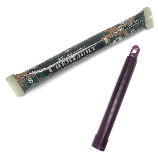 Cyalume 9-17040PF Infrared 6″ Chemlight 8 Hour IR Chemical Light Stick (10 Pack)