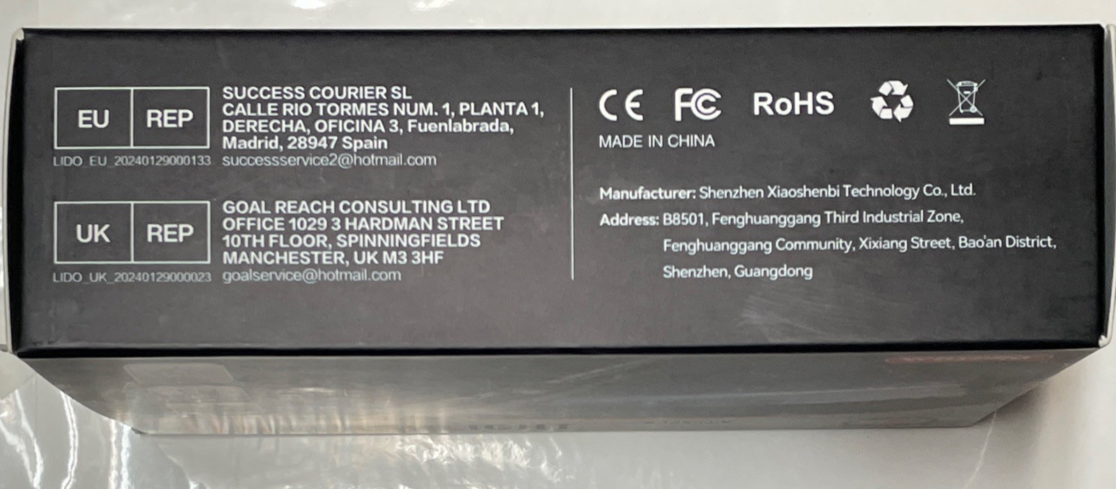 NEW 2-Pack LED Flashlight Lithium Battery.
