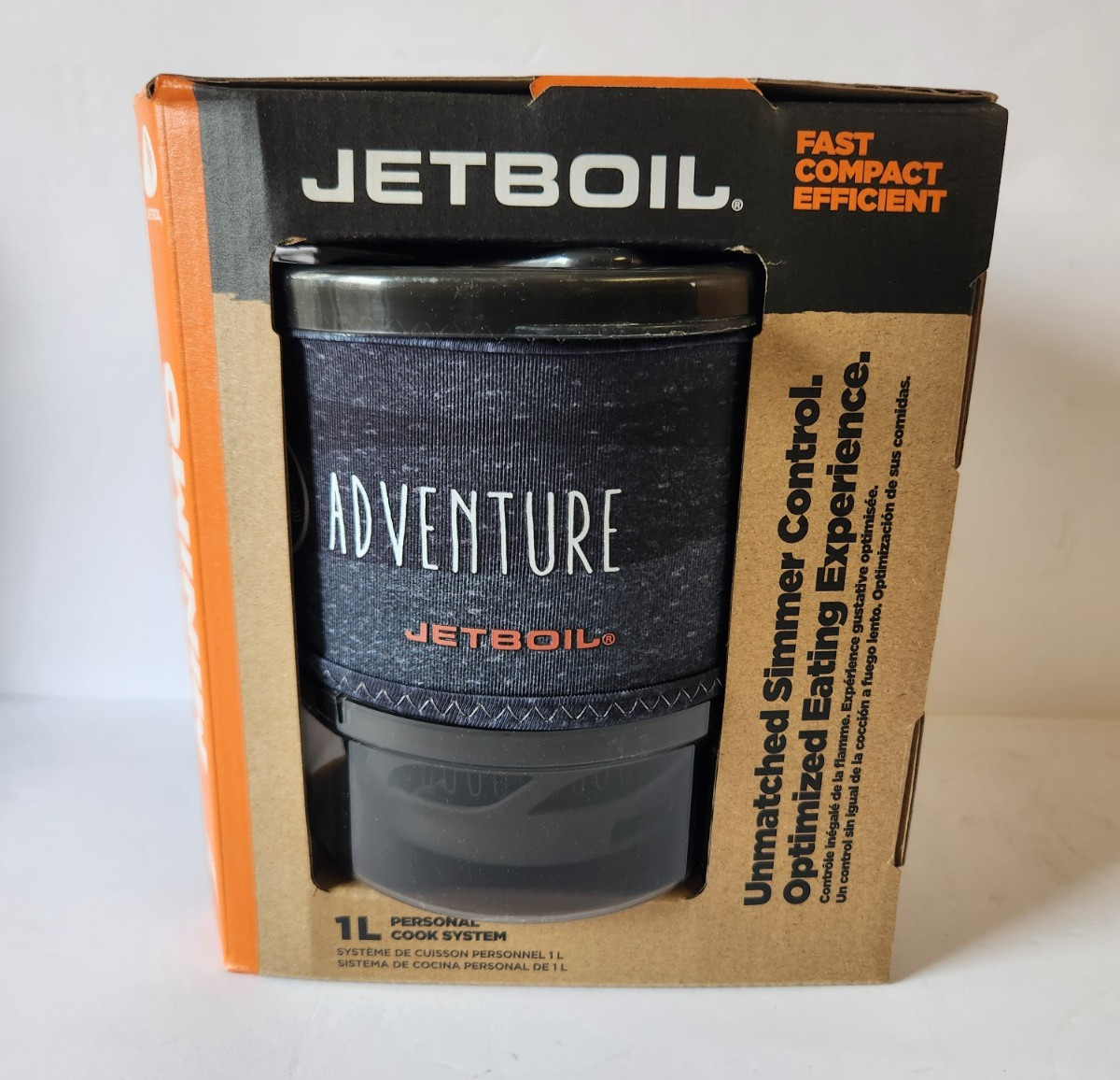 Jetboil Minimo Camping & Backpacking Stove 1L Personal Cook System 1-2 People