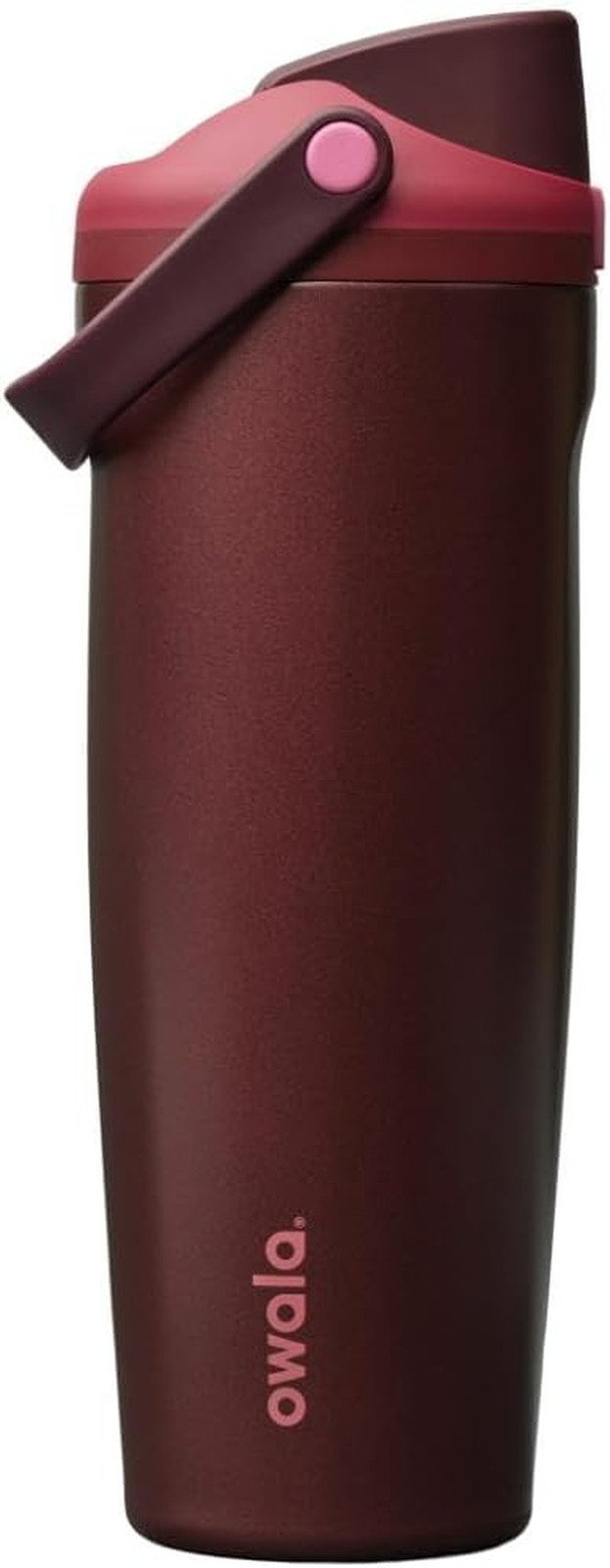 Freesip Sway 30oz Insulated Stainless Steel Water Bottle w/ Two-Way Spout &Straw