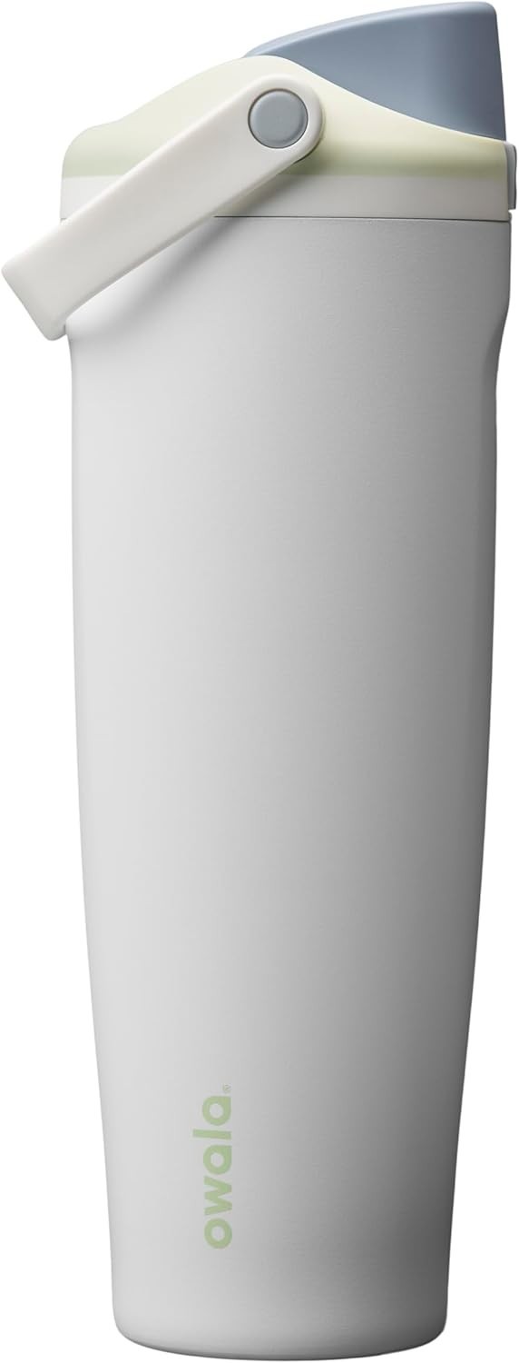 Versatile 30oz Insulated Stainless Steel Water Bottle with 2-Way Spout and Straw