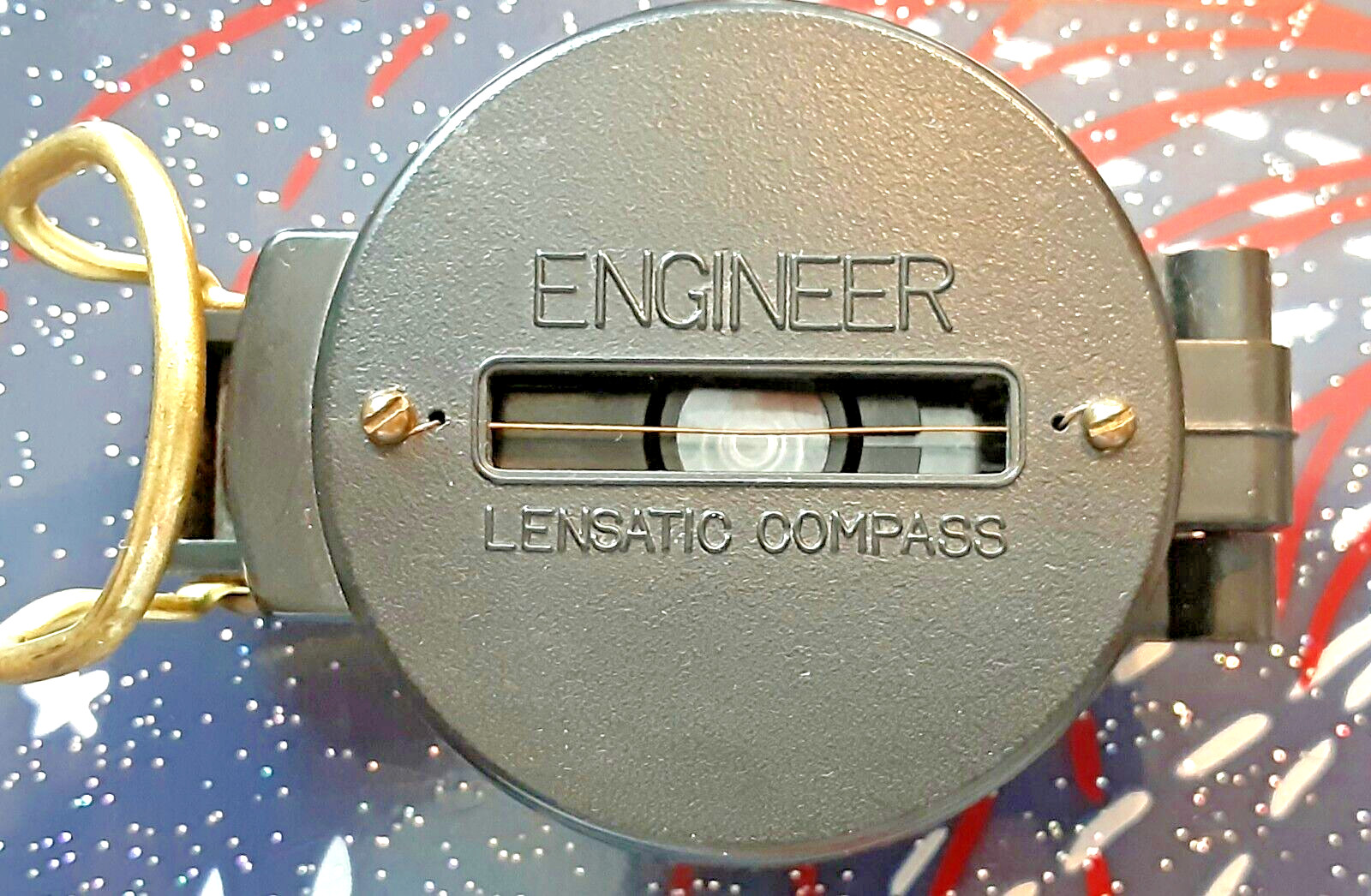 Engineer Lensatic Compass- Made In Japan VINTAGE