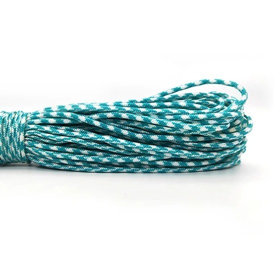 Paracord Rope 100ft 50ft 25ft 2mm Nylon Survival Cord Multi Color Outdoor Line