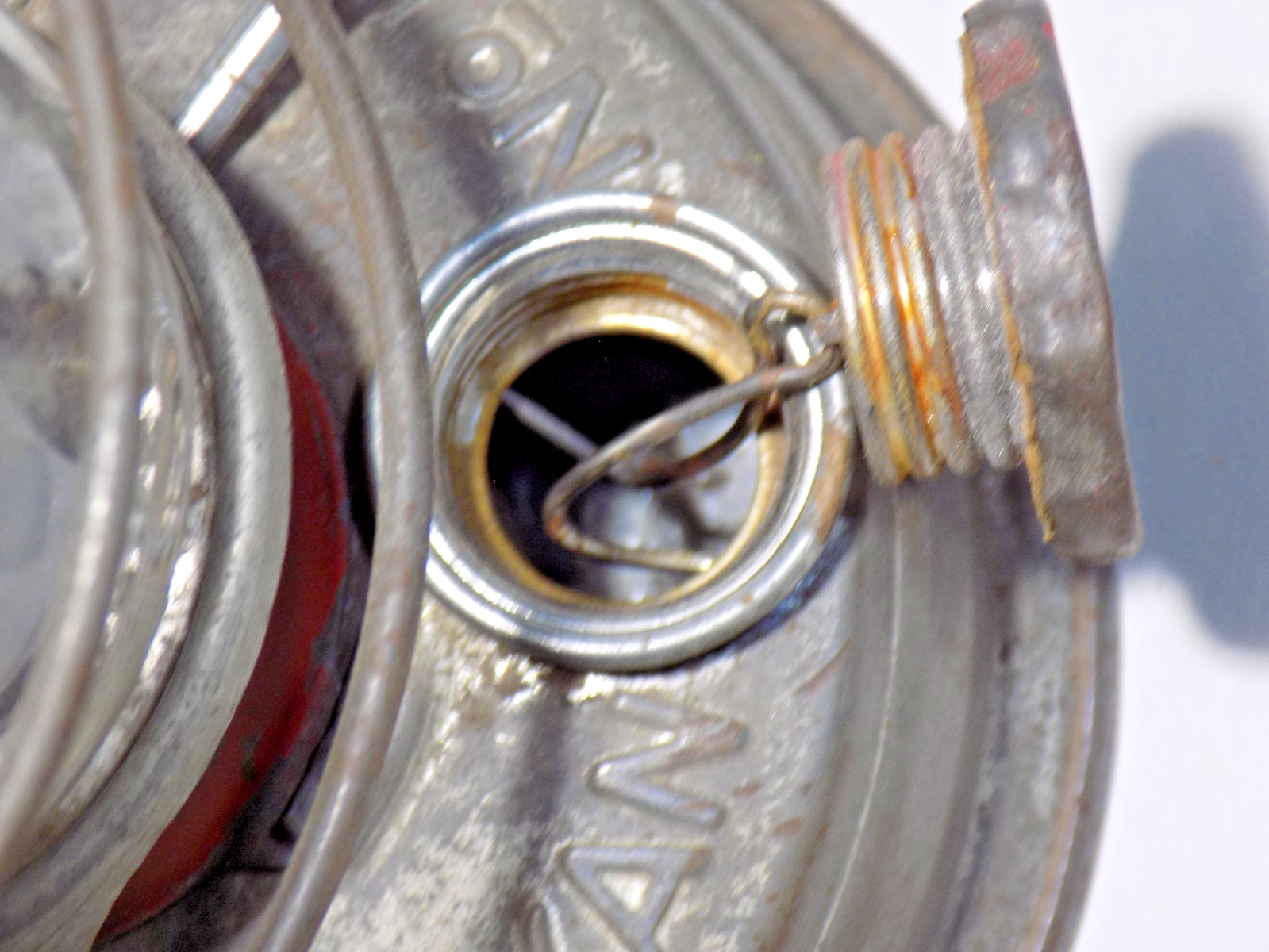 1930’s A++ ORKAN Fledermaus Bat Lantern No.666 Germany-Original Glass/Finish-A++