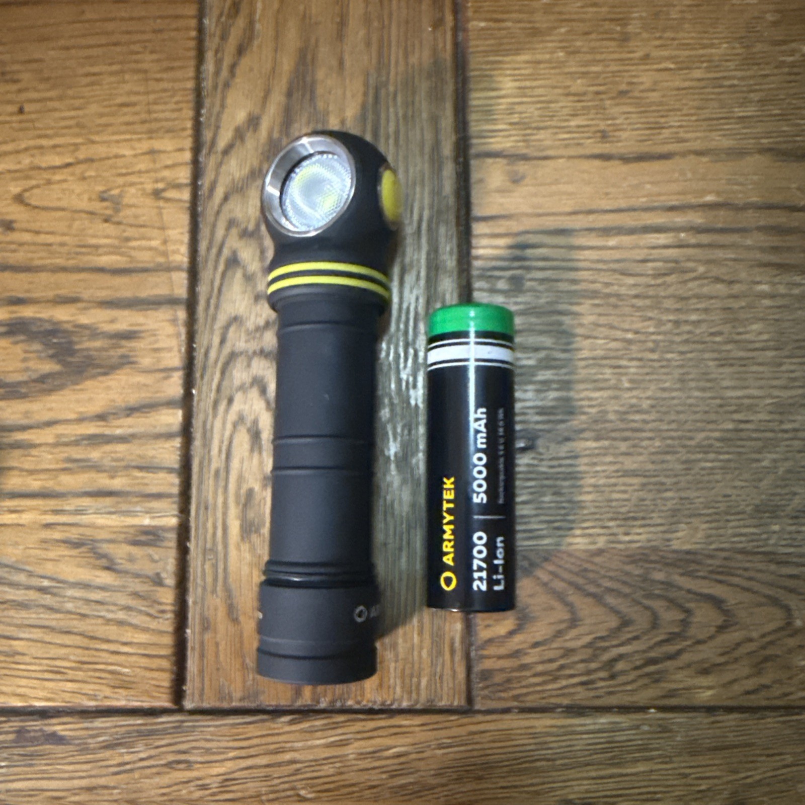 ArmyTek Elf C2 MAX With USB Charging 4500 Lumen Headlight Right Angle Flashlight