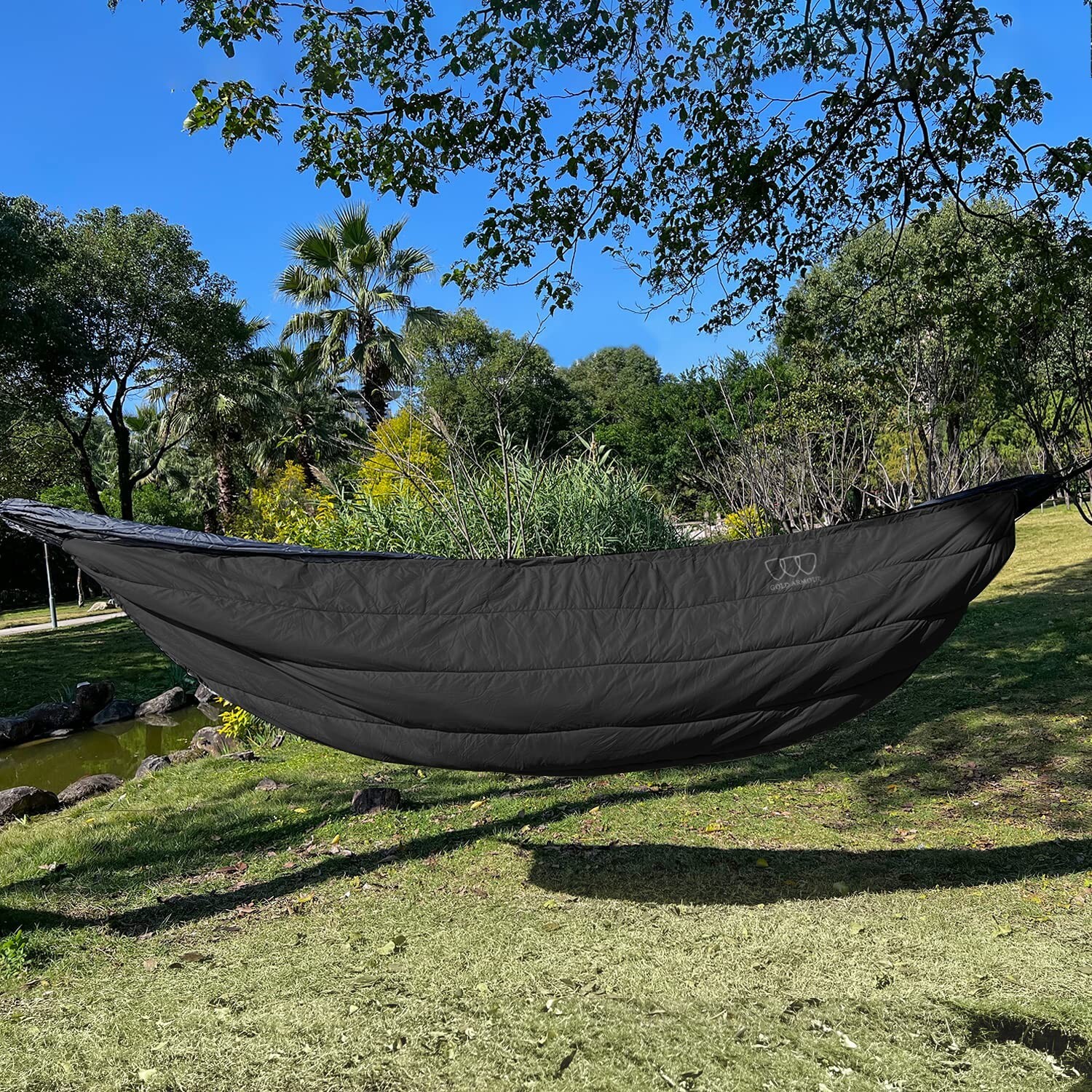 Outdoor Ultralight Camping Hammock Under Quilt Winter Thermal Blanket Underquilt