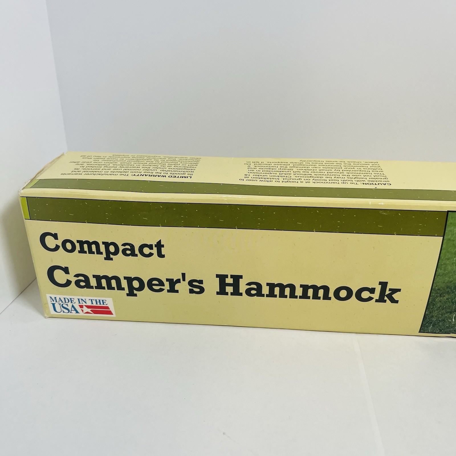 VTG Compact Camper’s Hammock Portable Lightweight Made In USA -SEE DESCRIPTION