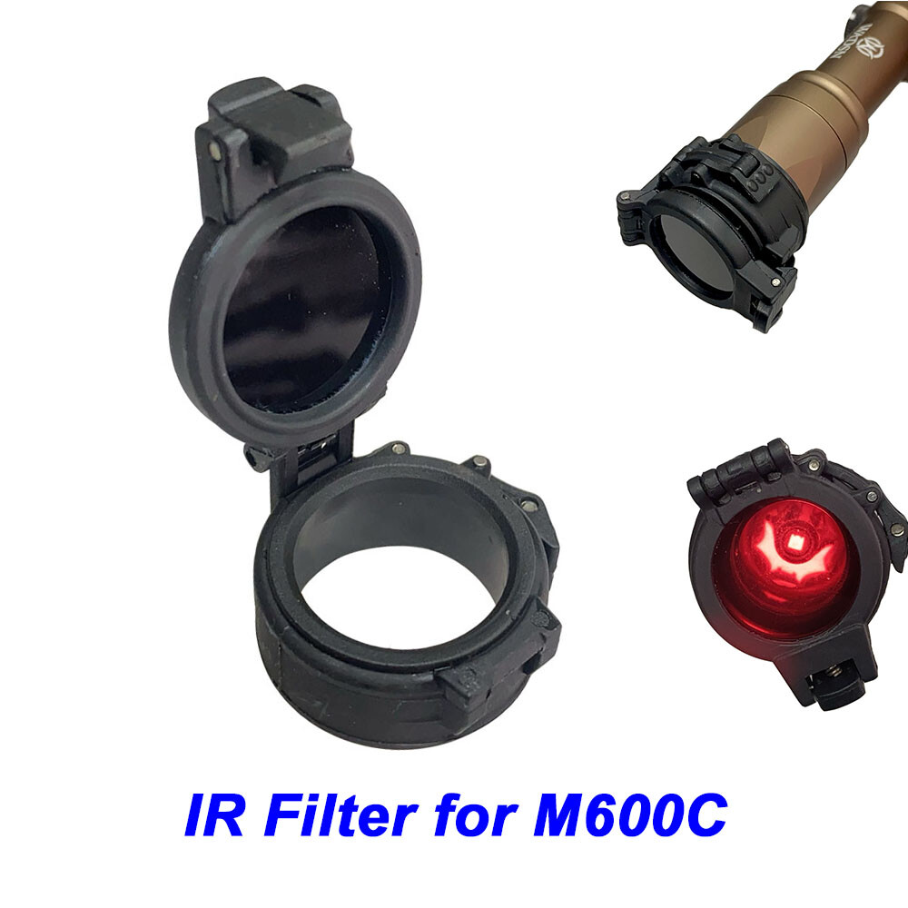 Outdoor Scout Flashlight Infrared IR Filter For M600C M600B M300B M300A Lighting
