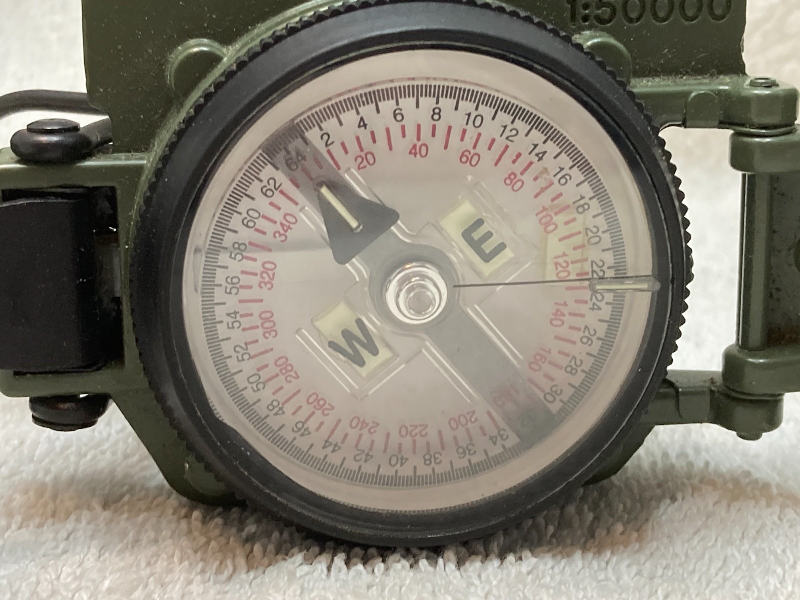 Cammenga Official US Military Lensatic Compass, With Pouch/Tool US As Is