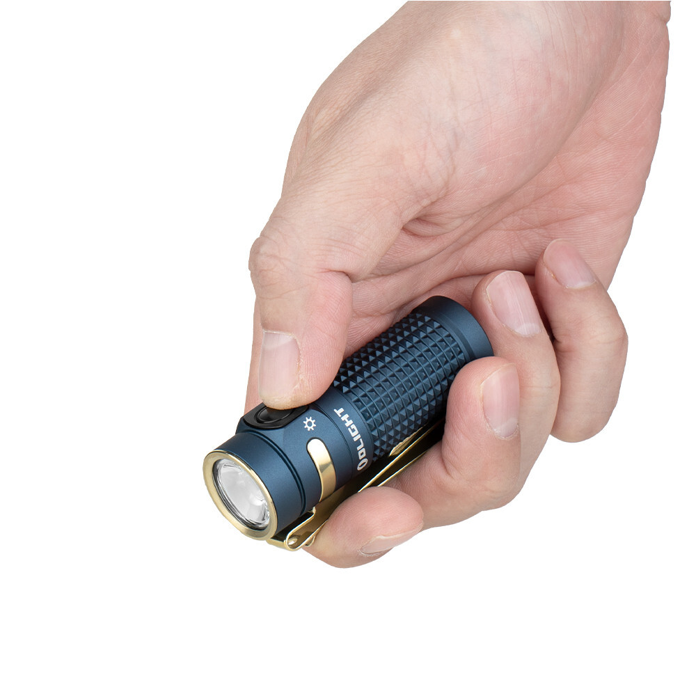 Olight Baton 4 Guidance Premium Rechargeable Flashlight w/Charging Case, 1300 Lu