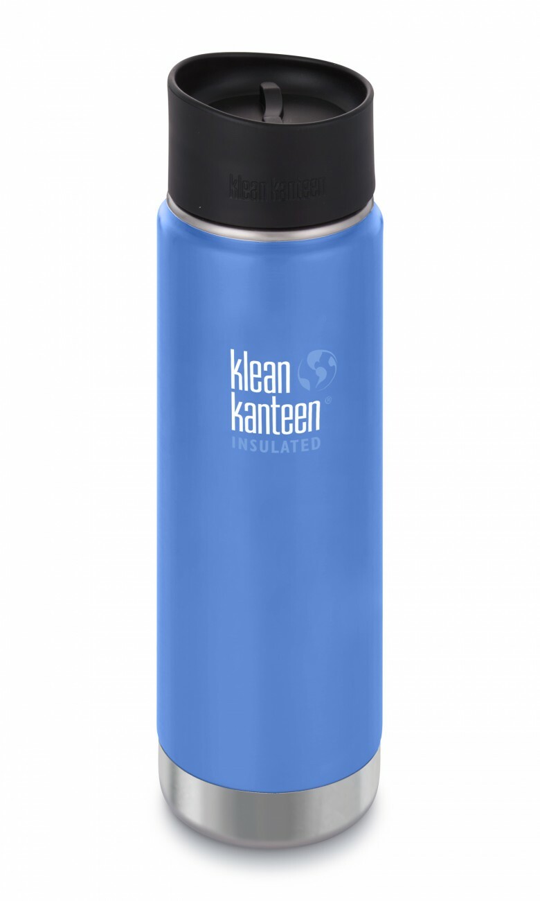 Klean Kanteen Trinkflasche Wide Isoliert / Thermo 592 ml Farbe pacific blue Blau