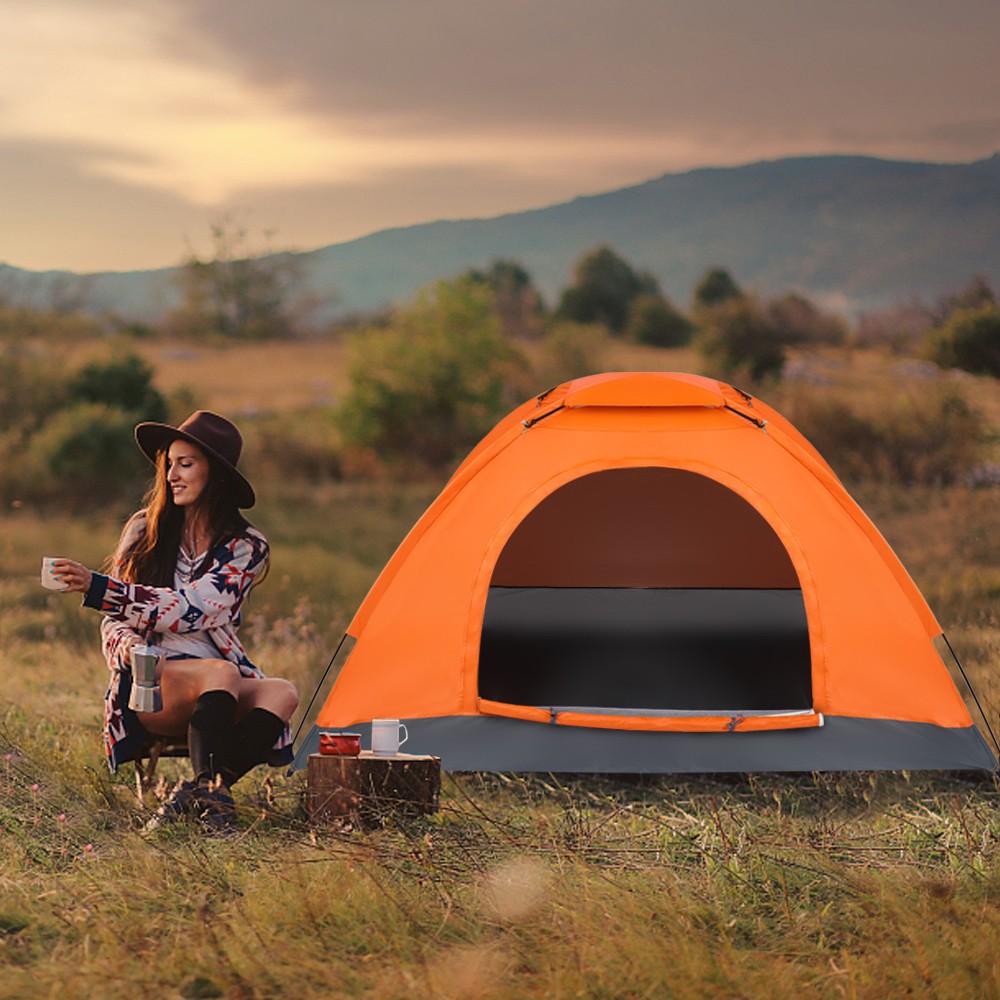 1 Person Waterproof Camping Tent Backpacking Dome Shelter Lightweight Hiking