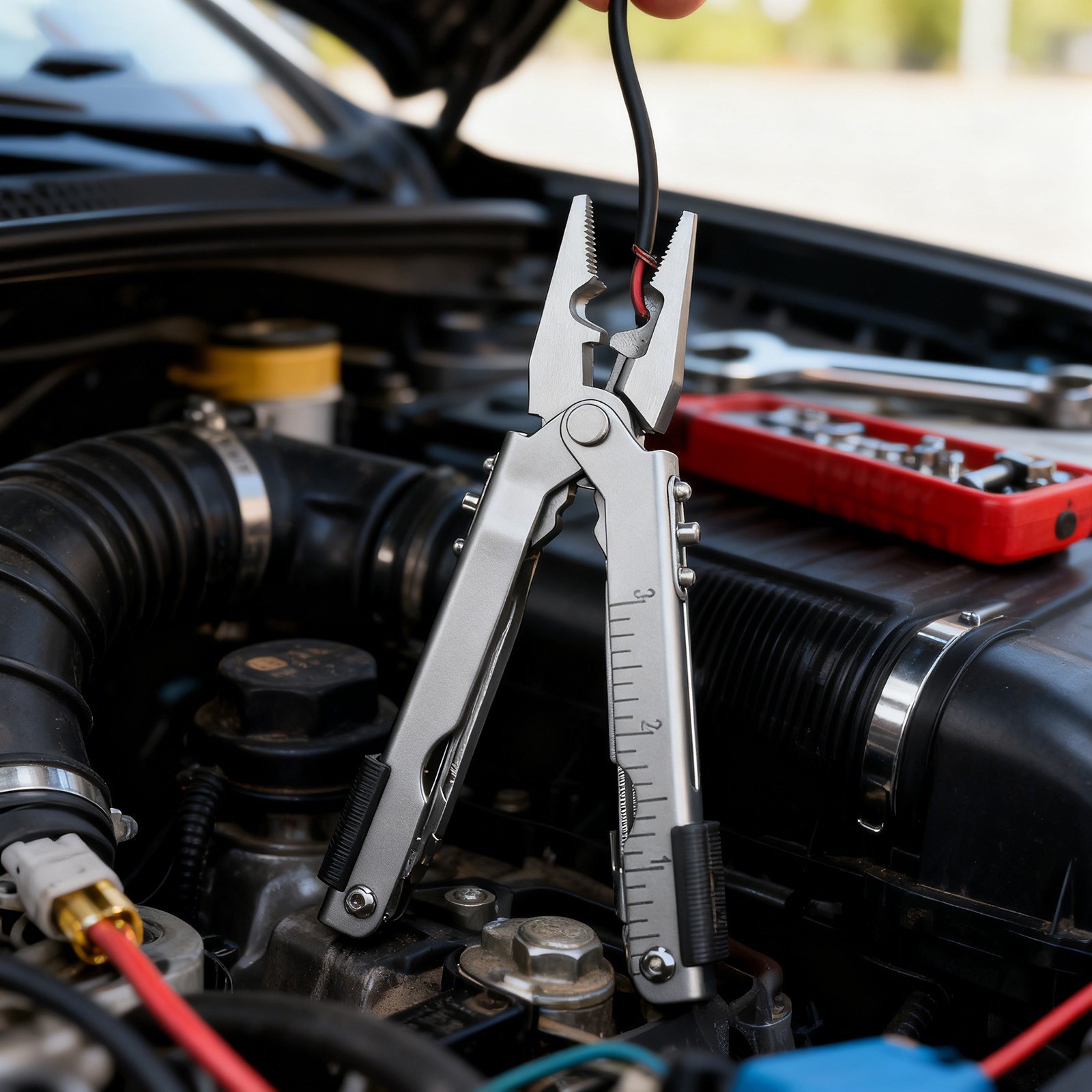 Stainless Steel Multi Tool Pliers, portable camping tool pliers, Gifts for Men