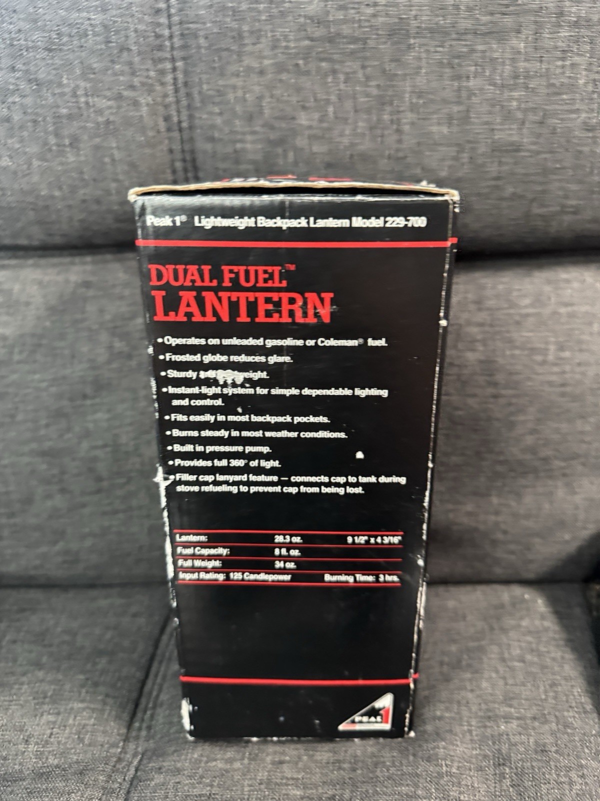 Coleman Peak 1 Model 229-700 Dual Fuel Lantern w/ Box