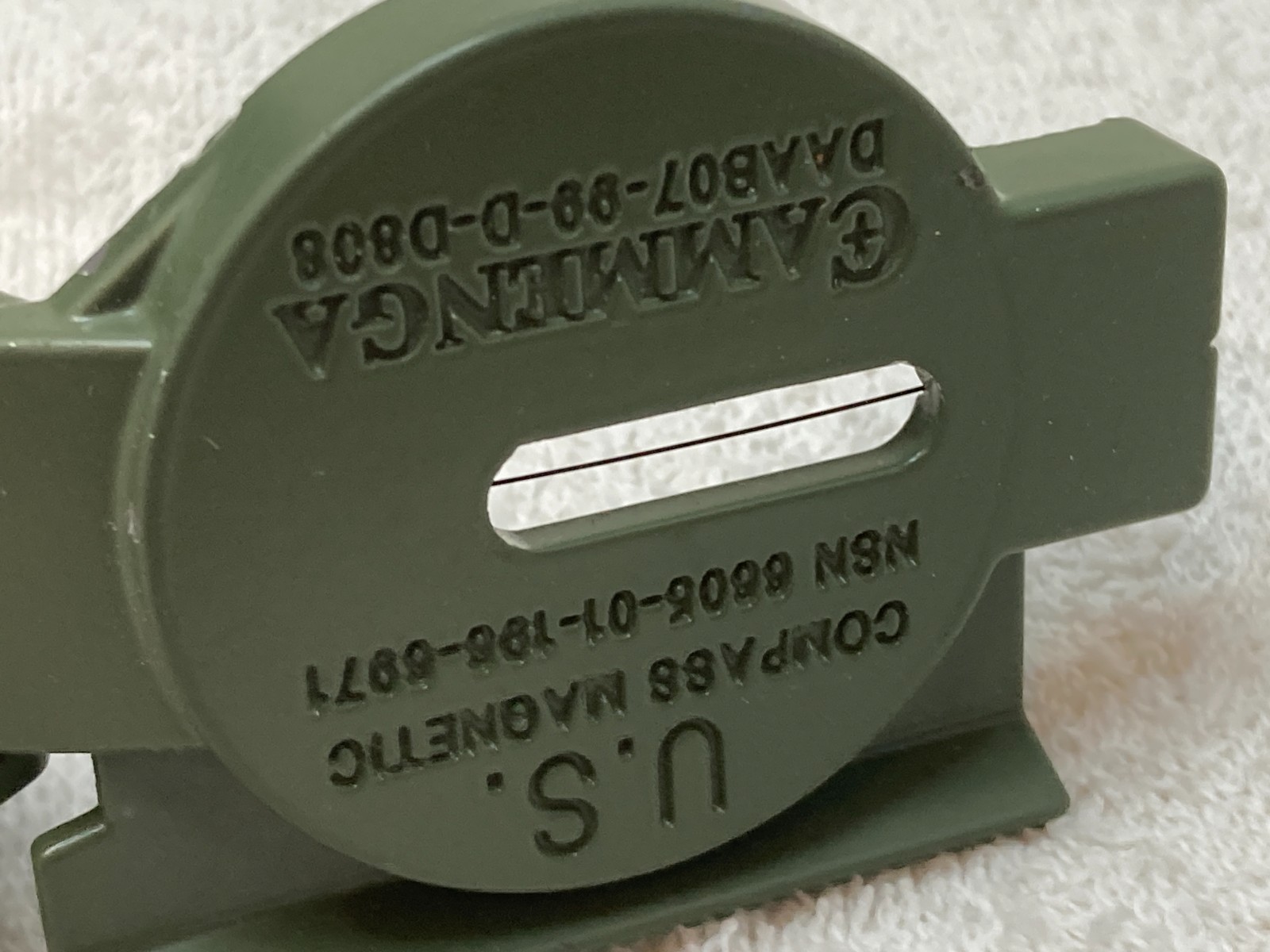 Cammenga Official US Military Lensatic Compass, With Pouch/Tool US As Is