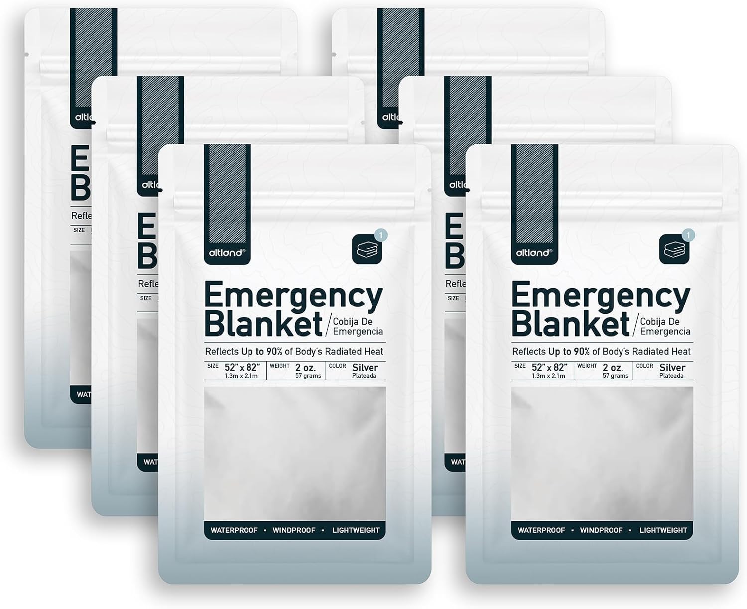 Emergency Blankets – Bulk Heat Reflective Blankets for Winter Surviva