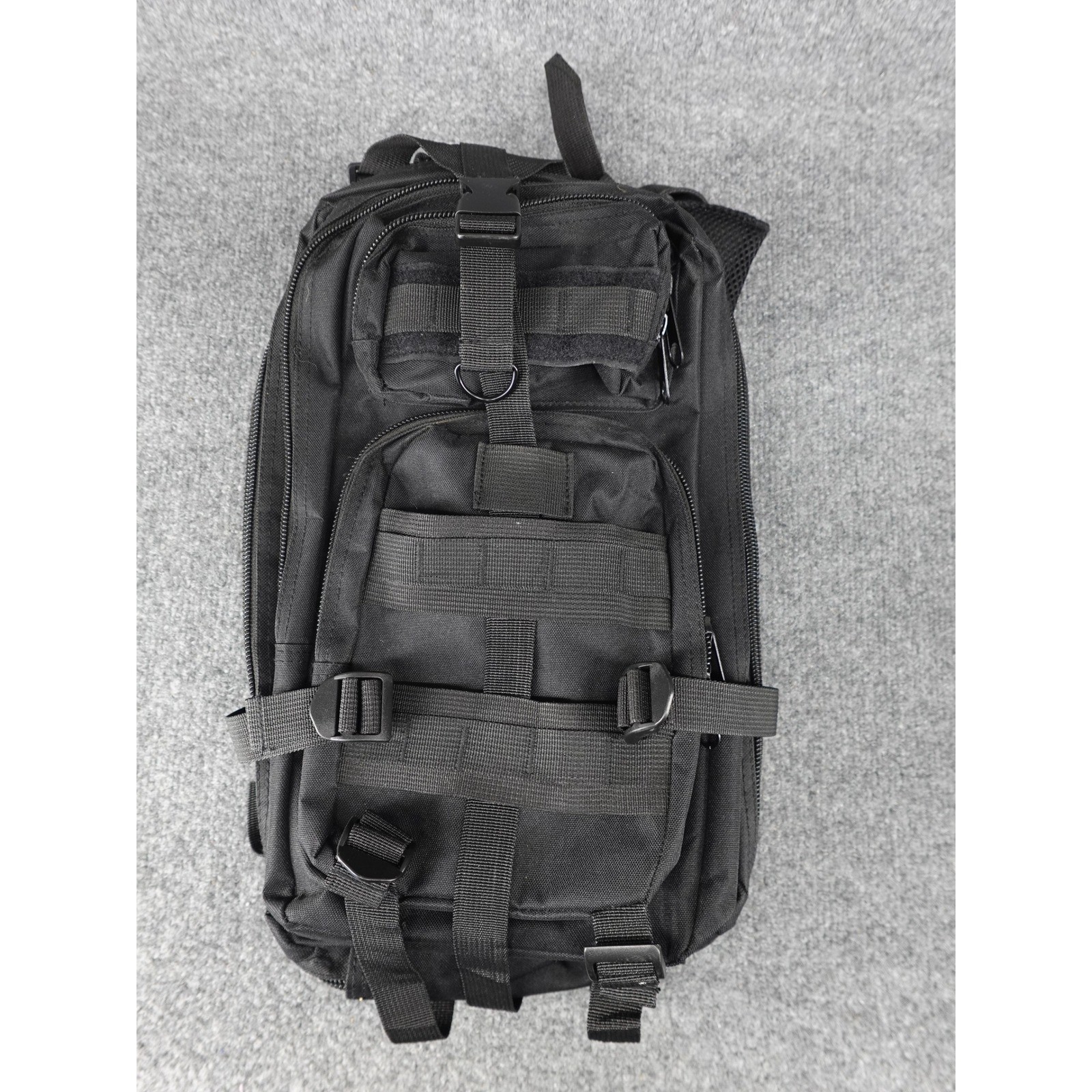 Unbranded Tactical Backpack Mens Large Black MOLLE Military Assault Pack