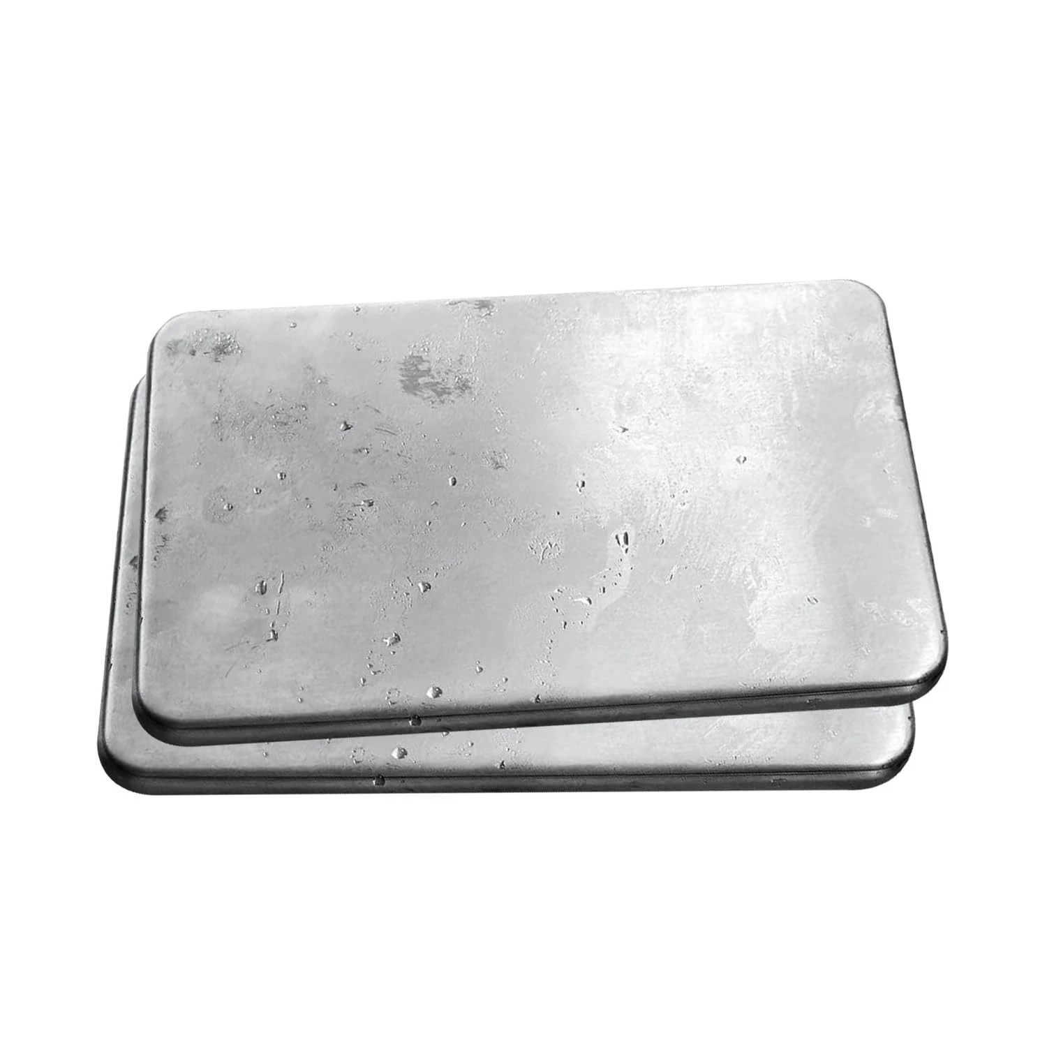 Outset Stainless Steel Ice Packs, Set 7 x 4.5 x 0.5 Inches,